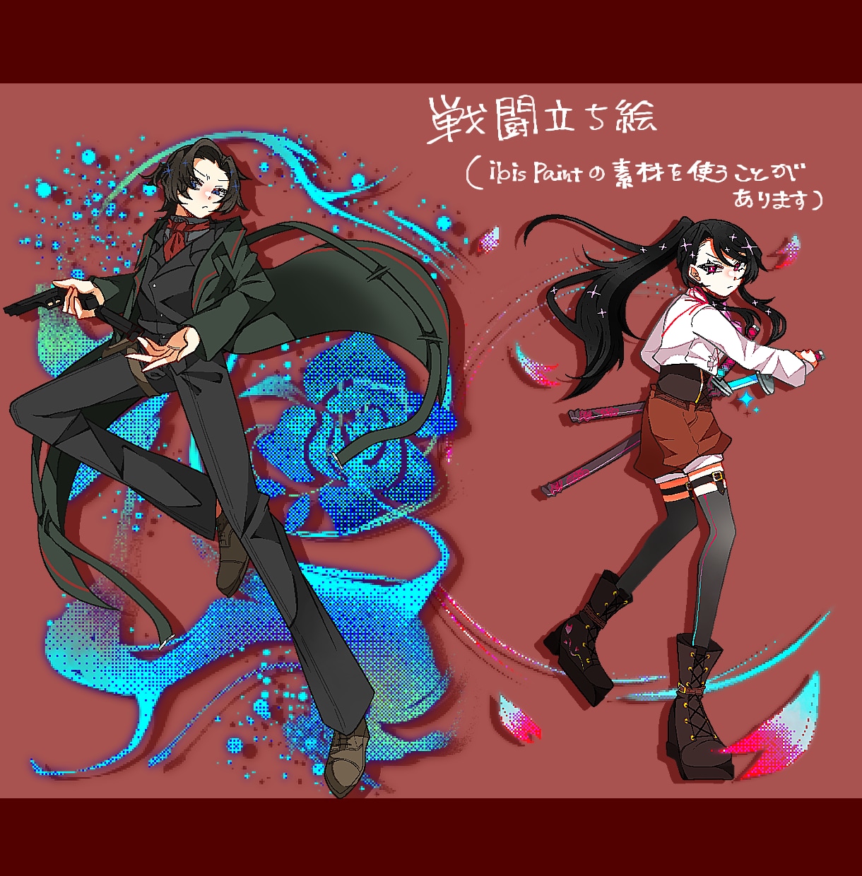御希望のイラストを描かせていただきます （立ち絵からアイコン、ミニキャラなど） イメージ5