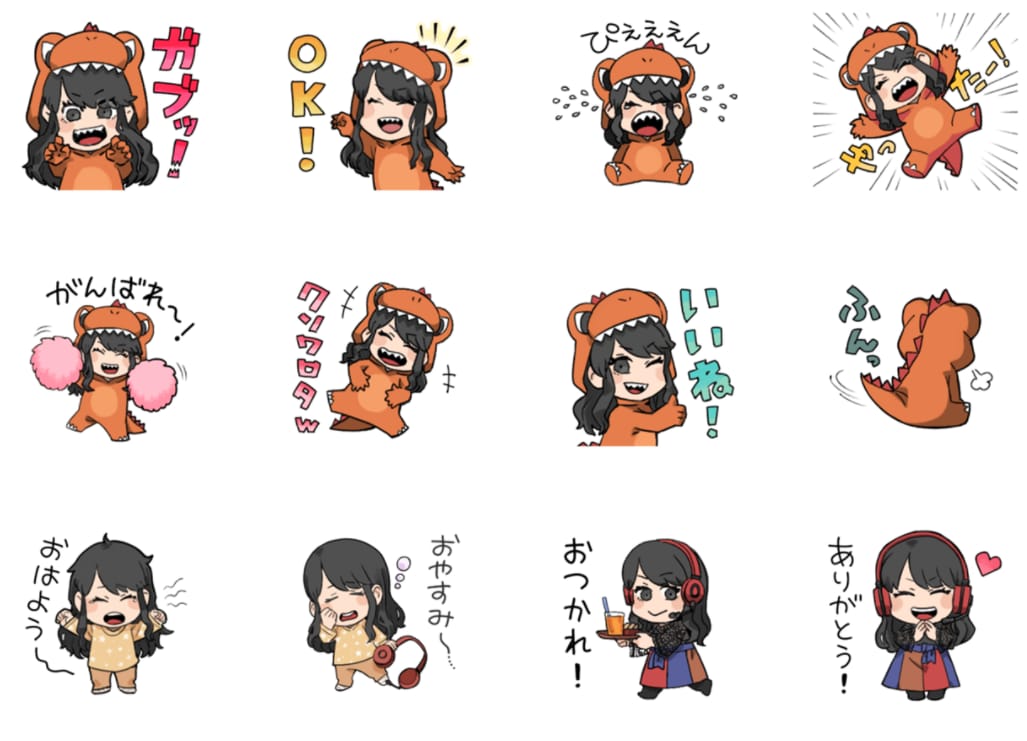 LINEスタンプ制作承ります ８個セット～（オプションで追加可能） イメージ2