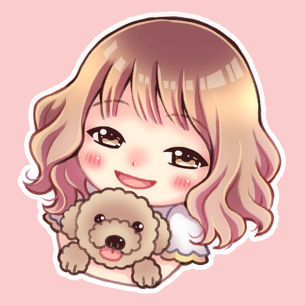 お写真からキャラクター風の似顔絵アイコン描きます 似てるけど可愛い！ふわふわな似顔絵描きます！ イメージ2