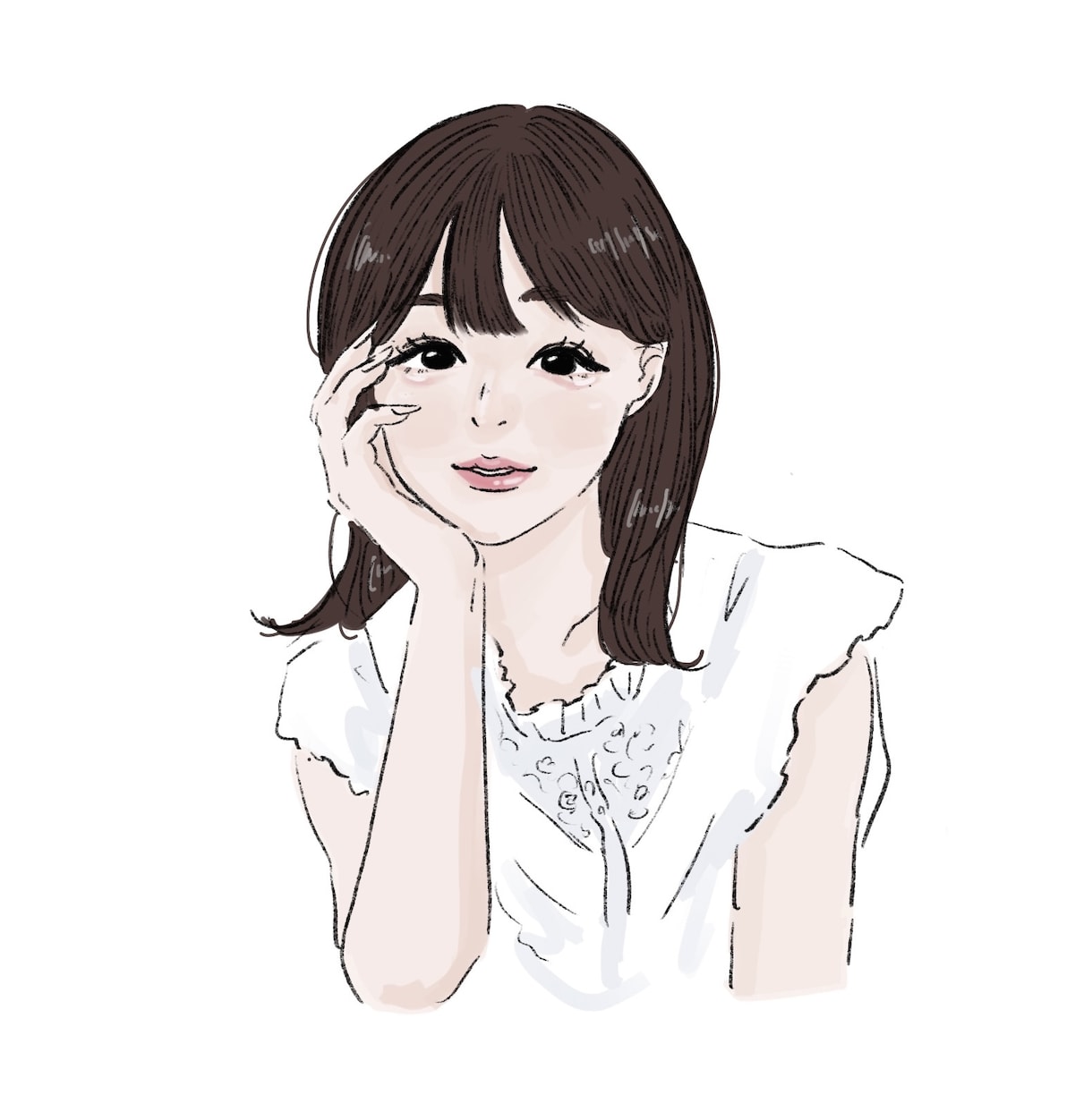 ご希望に合わせて安価でアイコンかきます ご希望に合わせて似顔絵やキャラクターイラストアイコン描きます イメージ2
