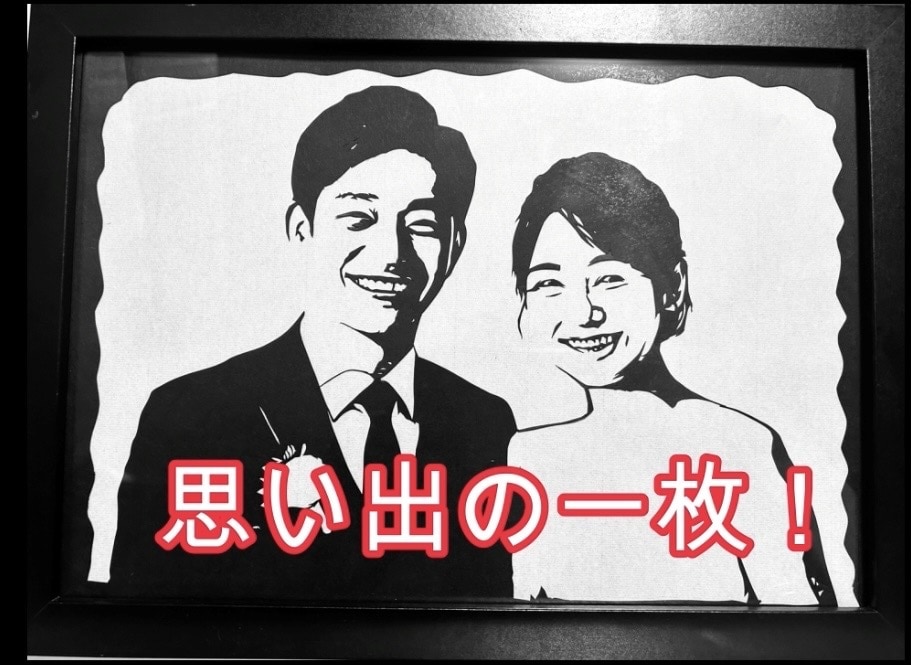 世界に一枚だけのオーダーメイドの切り絵を作ります あなたのイラストや写真、思い出など切り絵にしてお届けします！ イメージ4