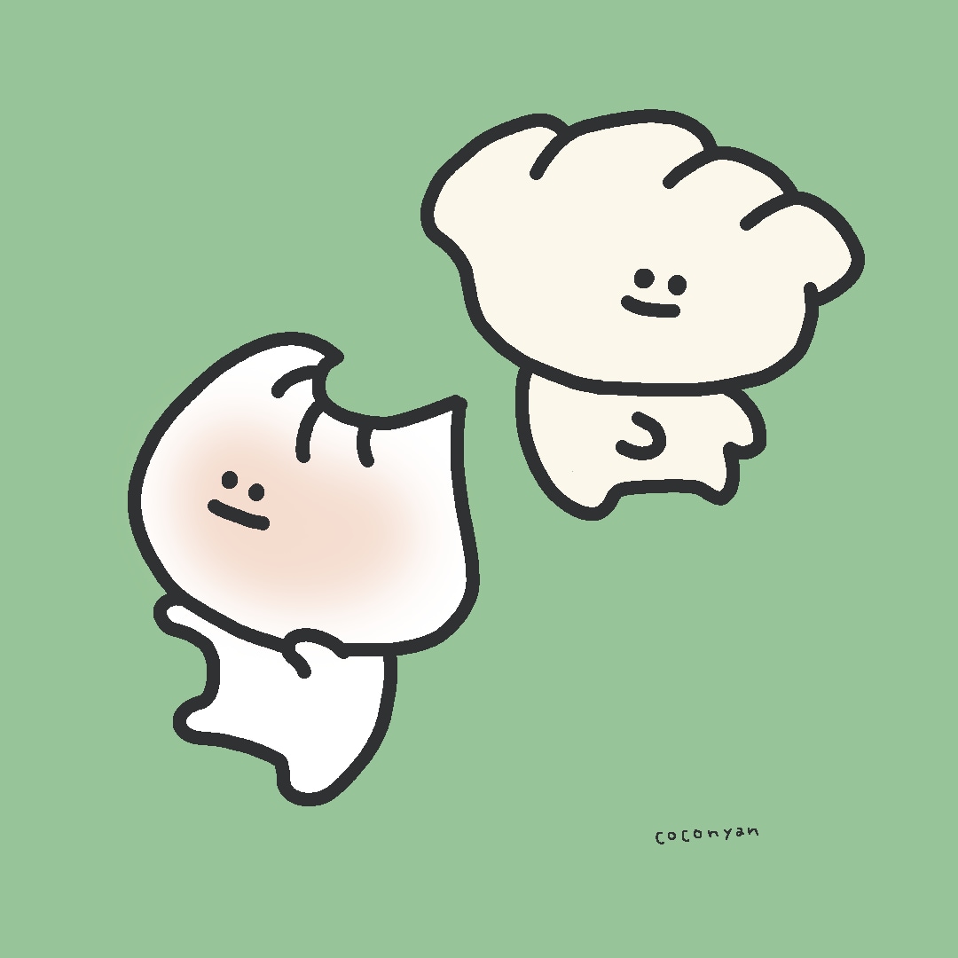 お顔のついたゆ〜〜るかわ食べ物イラストお描きします あなただけのかわいい食べ物アイコン作りませんか？ イメージ7