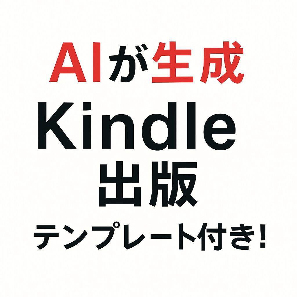 CP価格 4月まで|Kindle書籍を出版します 構成テンプレ＋PDF出力＋ChatGPT対応 イメージ2