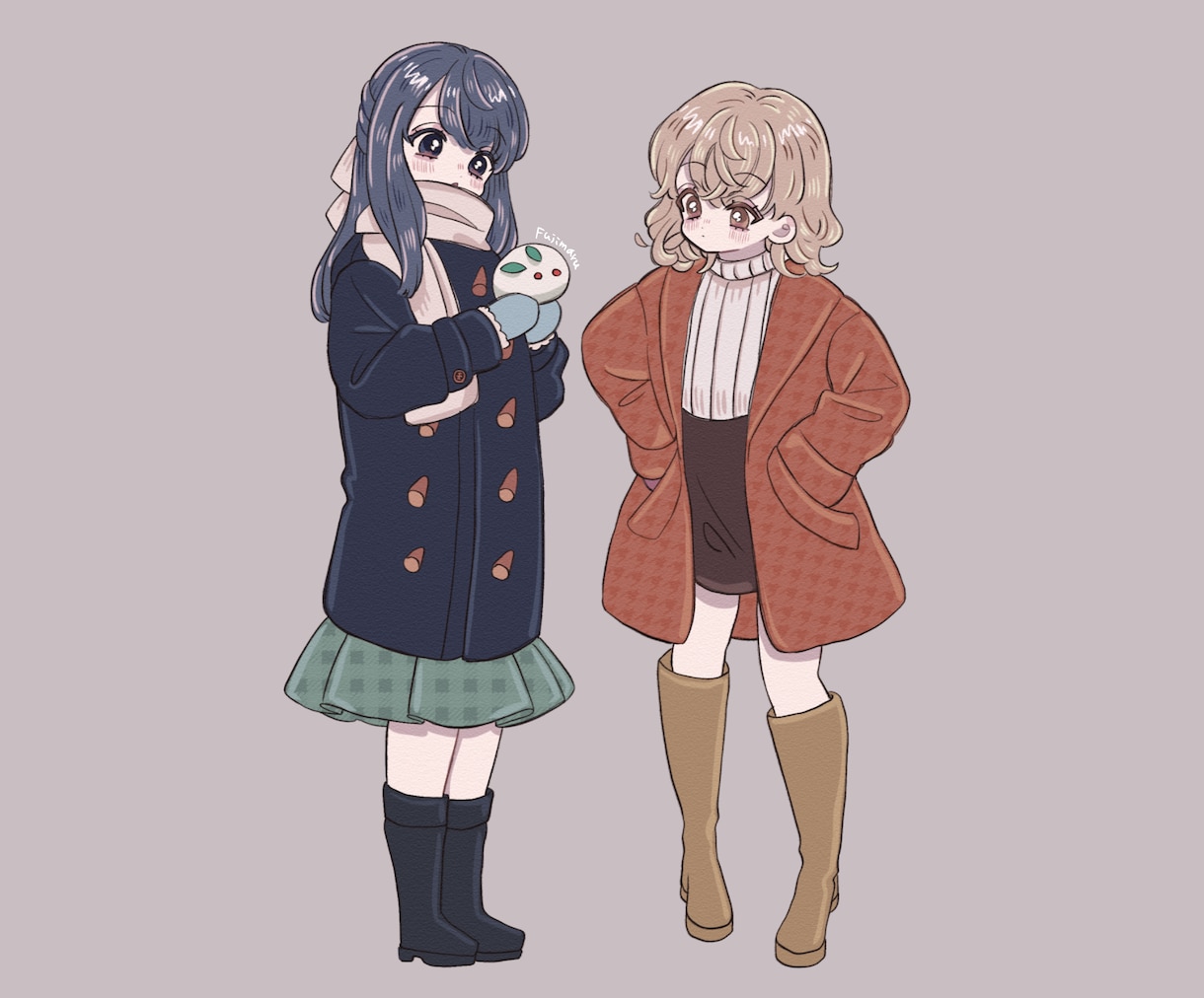 ゆるポップな女の子・男の子のイラストを作成します 女の子や男の子・ペットなど。イラスト全般お任せください！ イメージ7