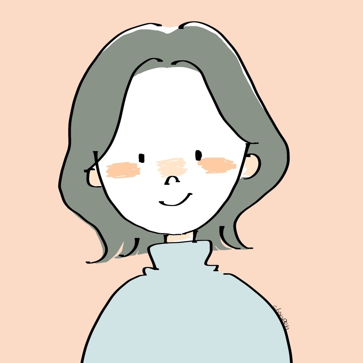 先着サービス！シンプル×おしゃれなイラスト描きます アイコンに使える◎シンプルゆるいイラストお描きします イメージ7