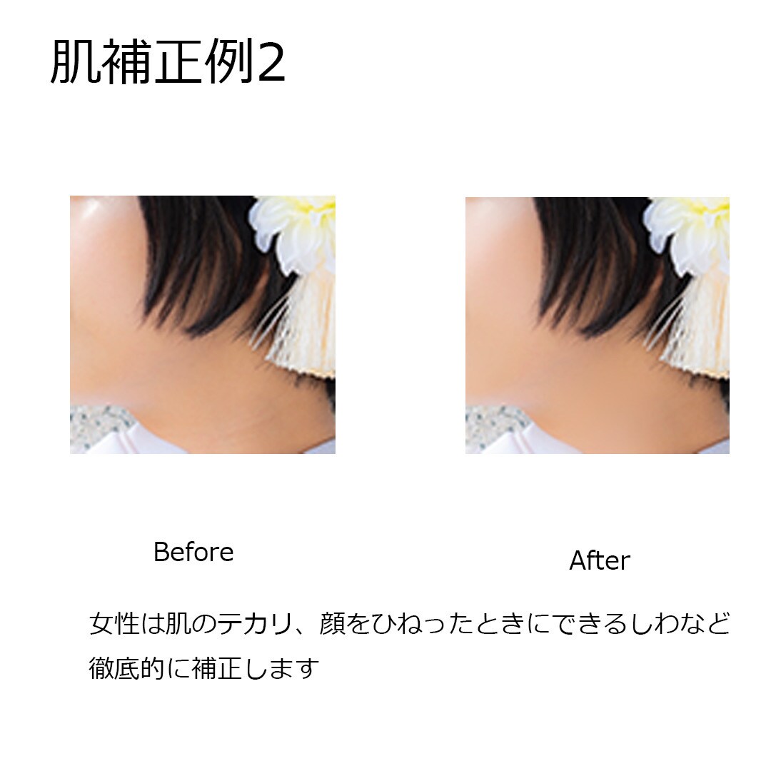 徹底的に肌補正した写真でウェルカムボードつくります お好きな写真徹底的に補正します イメージ2