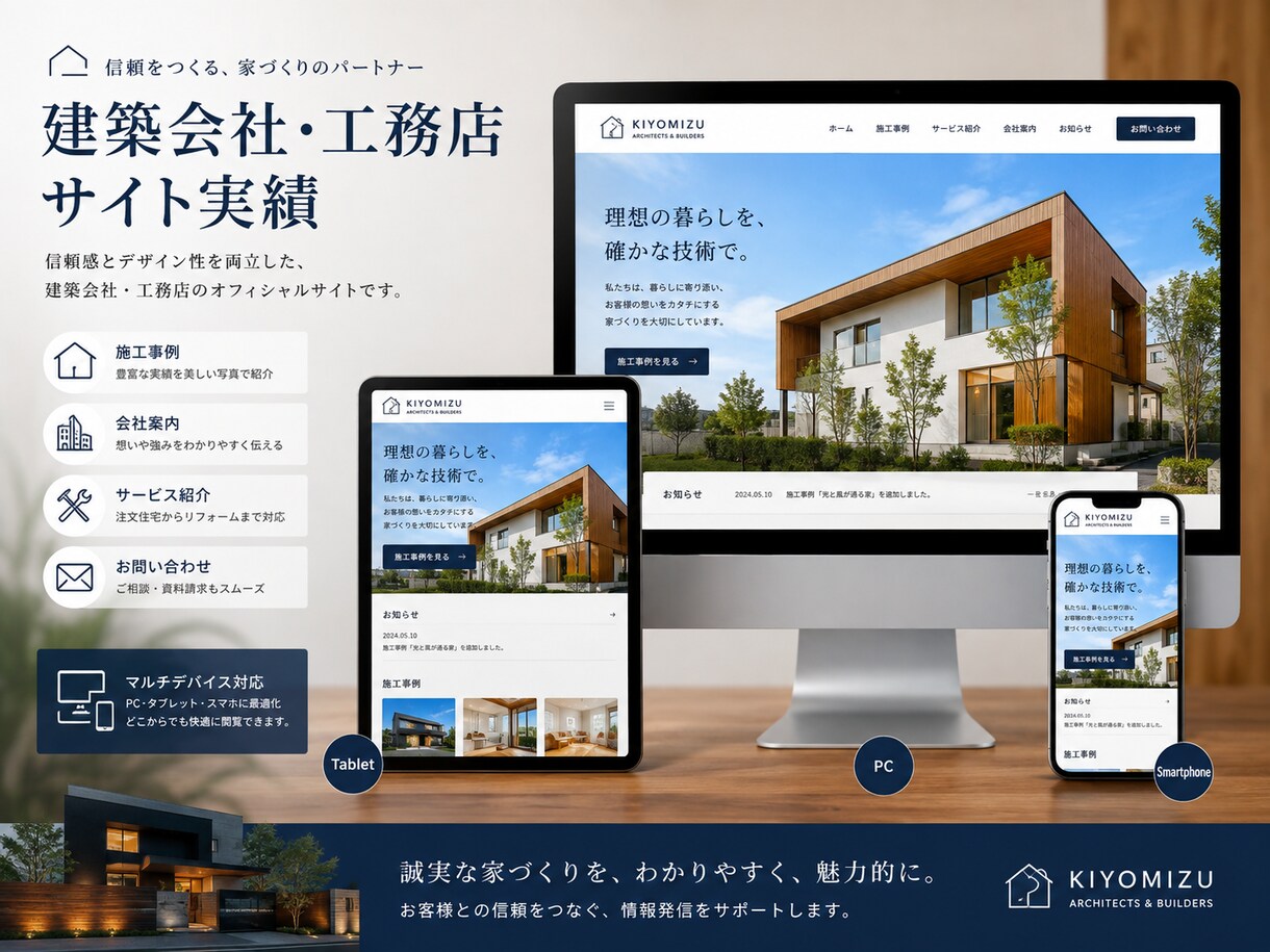 ホームページ初心者の方おすすめ！ 格安で制作します 追加料なし | スマホ対応、問い合わせ、ブログ設置、SEO込 イメージ8