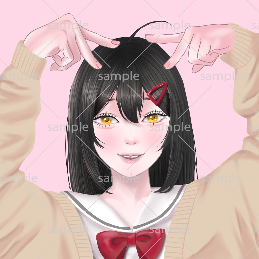 透明感のあるかわいいSNSアイコンを描きます 丁寧なヒアリングであなたの”好き”を、最高にかわいくします♡ イメージ7