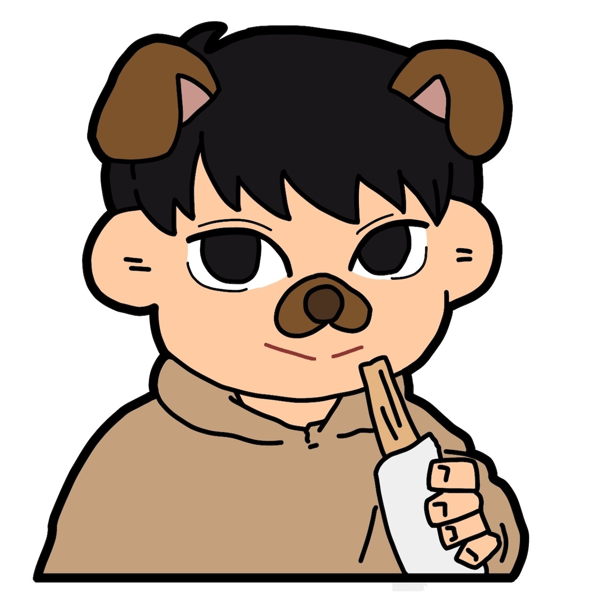 ゆるい絵柄でアイコンを制作します その人うちに、早ければ1時間前後で製作します！ イメージ1