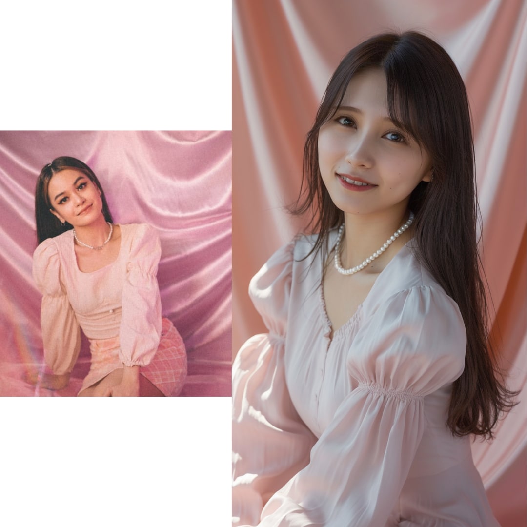 希望の衣服をAIモデルに着せた画像を作成します AIモデルが、お気に入りの服装を着こなす！ イメージ3