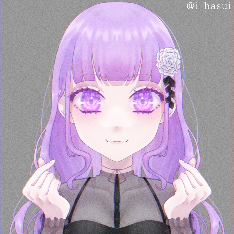 SNSのアイコン等のイラストを制作しております 星空を詰めた宝石のようなイラスト イメージ2