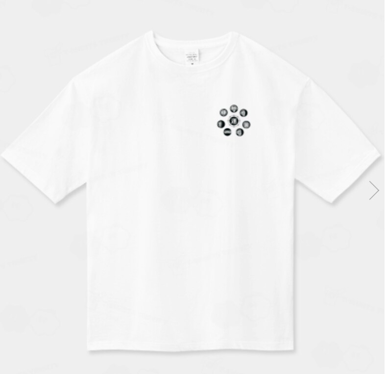 カタカムナでお名前を描いてTシャツ作成します カタカムナで人名Tシャツを作成します イメージ2