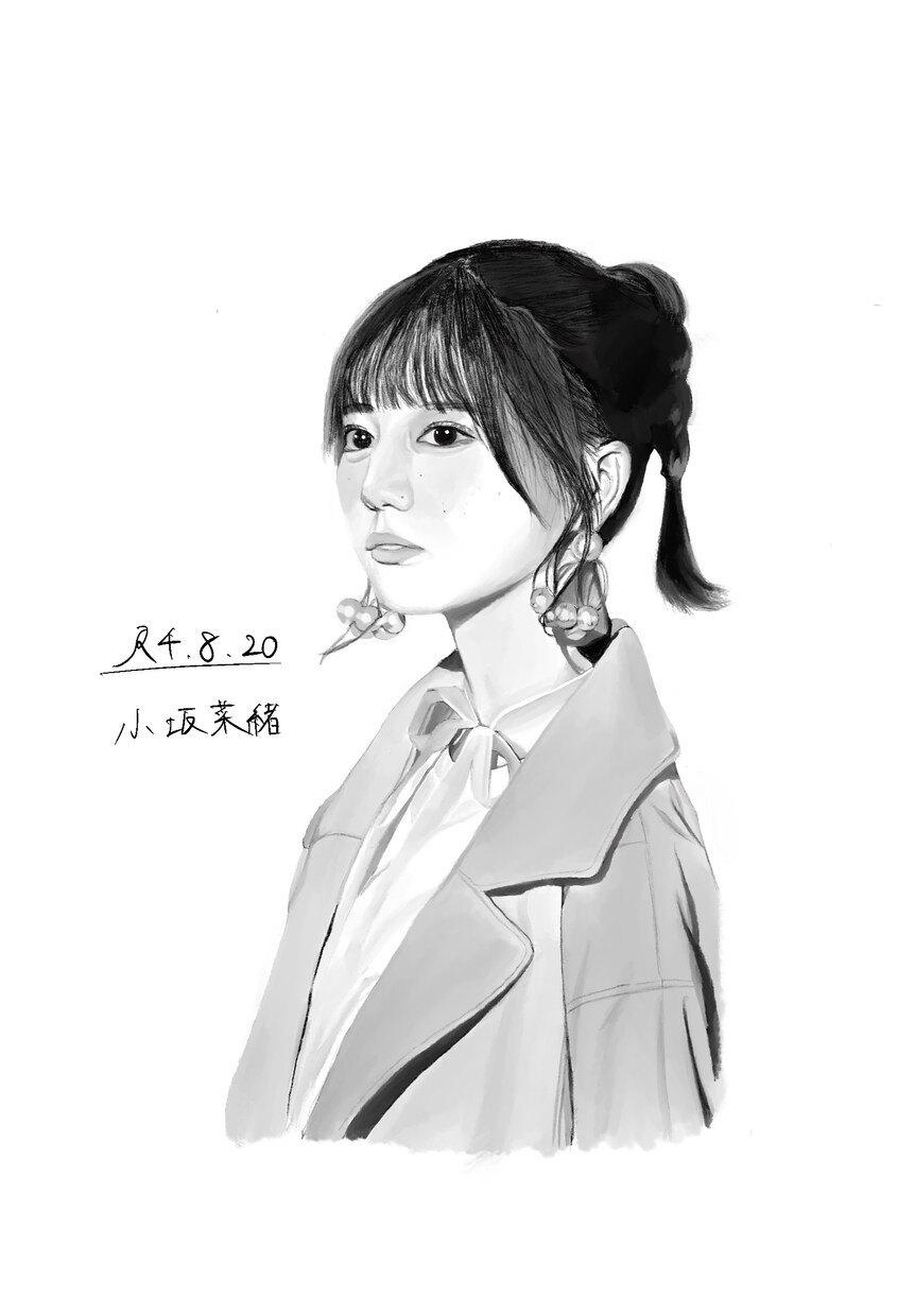 写真をもとにiPadでリアルイラストを描きます 人とは違ったオリジナルのアイコンをSNSで使おう！ イメージ9