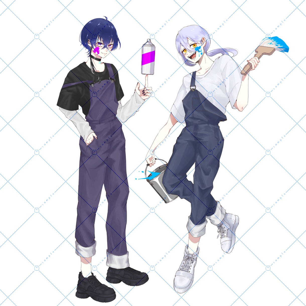 立ち絵制作いたします TRPG等でご利用いただけるあなただけの立ち絵を描きます！ イメージ3
