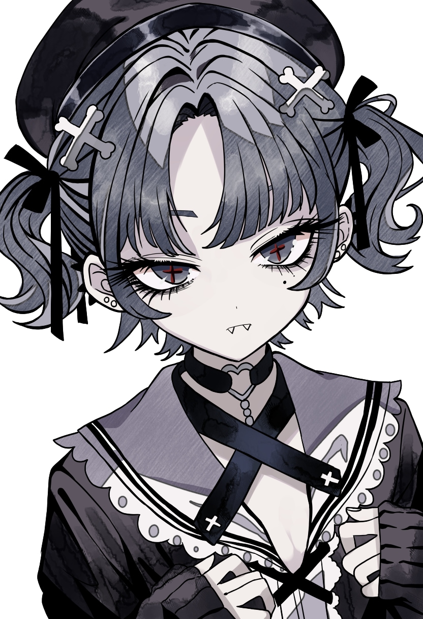 ダークな雰囲気でアナログ風なイラスト描きます モノクロテイストで