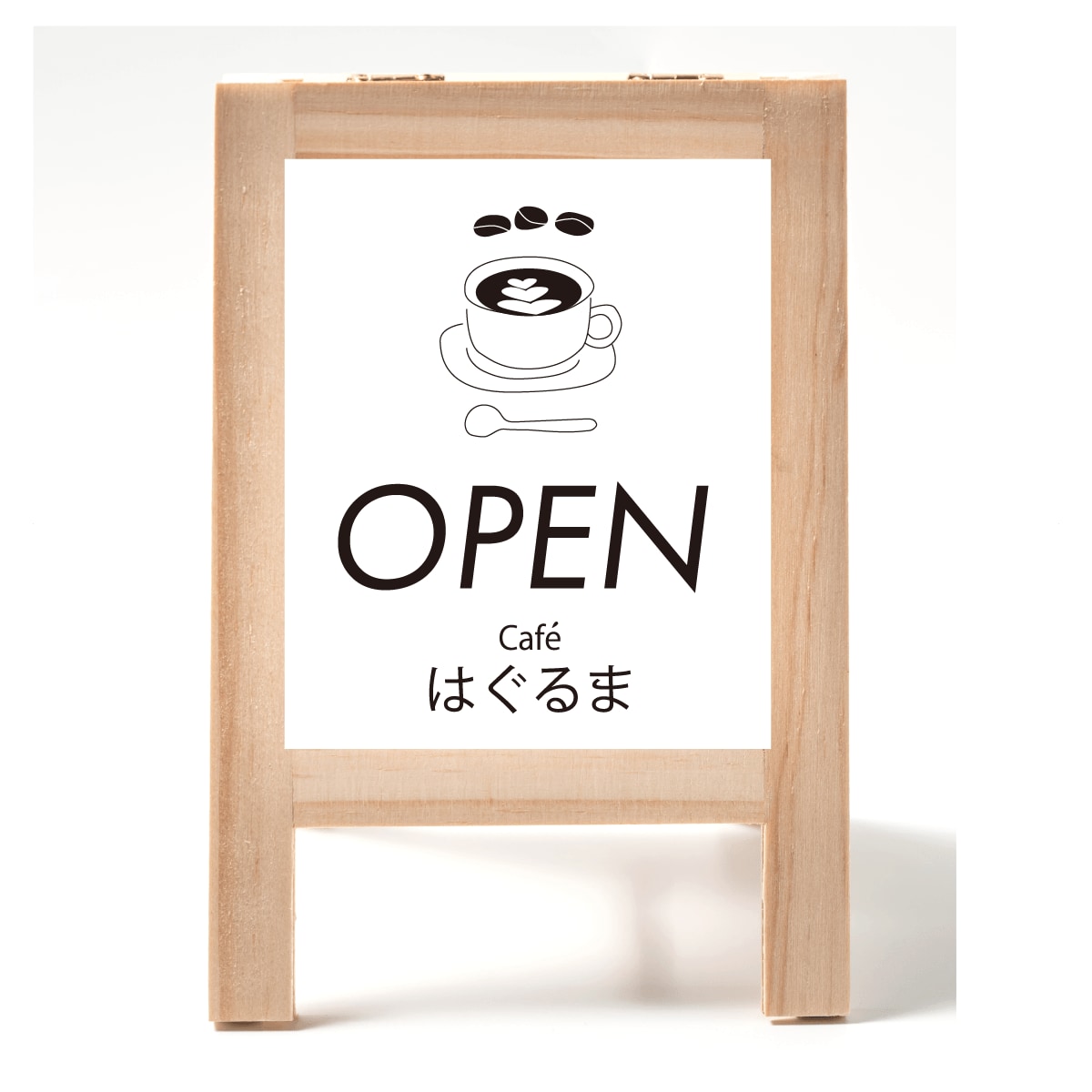 シンプル／オシャレなカフェ看板デザインします オリジナル看板・POP作成します イメージ2
