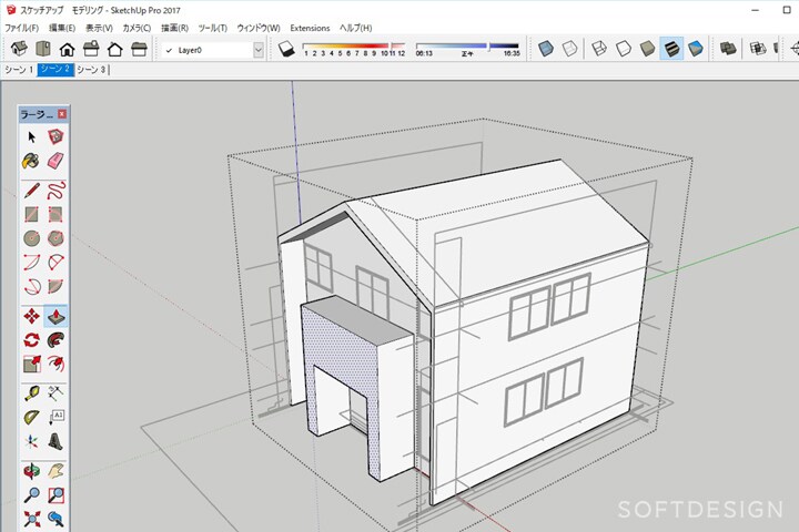 図面から3D模型作成します あなたの住宅、店舗のデジタル模型を作成します！ イメージ2