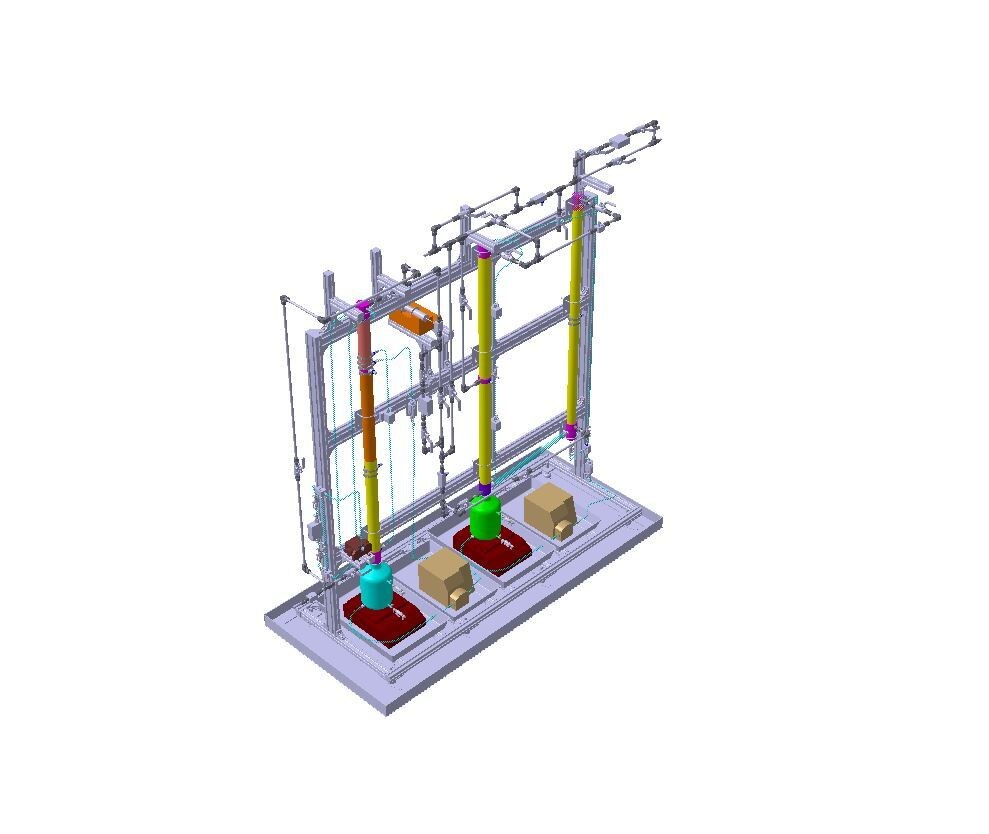 CATIAによる3Dモデル作成　機械部品設計します 装置レイアウト設計、CATIAモデルのSTPへの変換サービス イメージ8