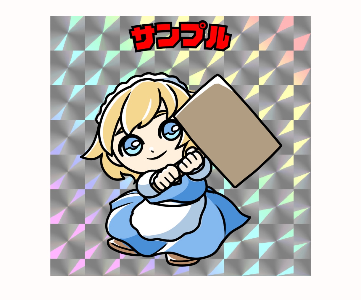 ビックリマン風ミニキャラを作成します 擬人化・アニマル化であなたの好きなキャラで活動を楽しもう！ イメージ2