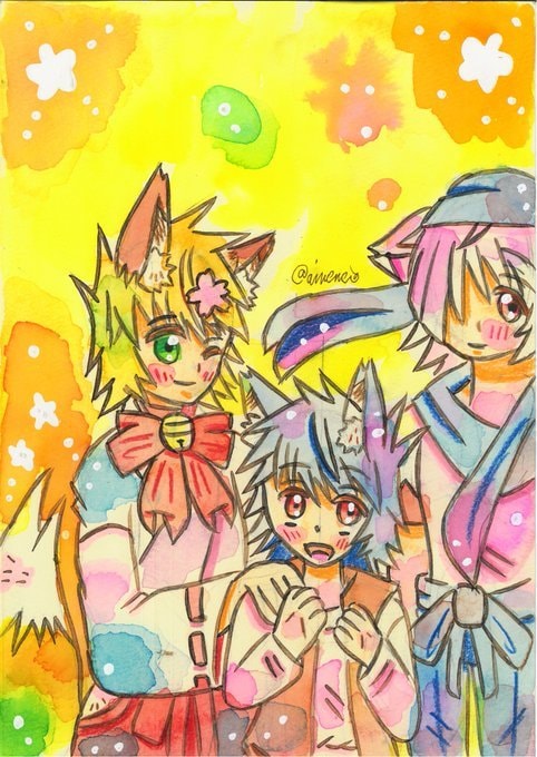 水彩でイラスト描きます 水彩ならではの暖かいイラストはいかがですか？ イメージ7