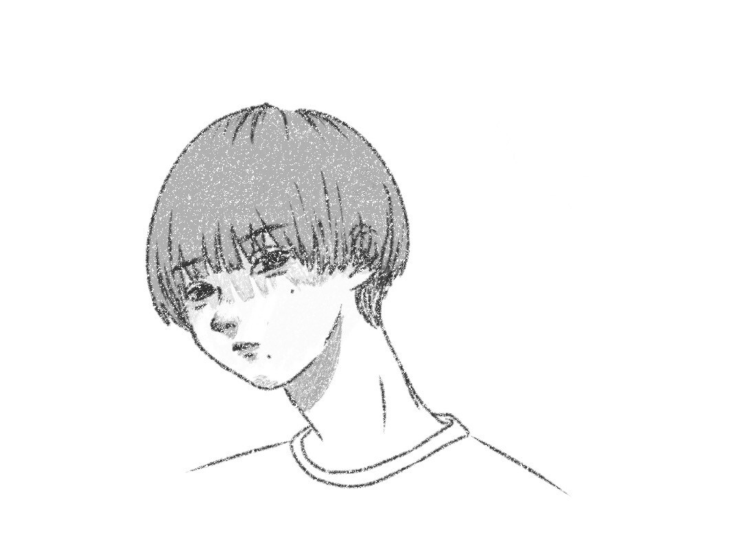 雰囲気のある鉛筆画風モノクロのイラスト描きます 手描き感のあるイラストでオリジナルの世界観を形にできます！ イメージ5