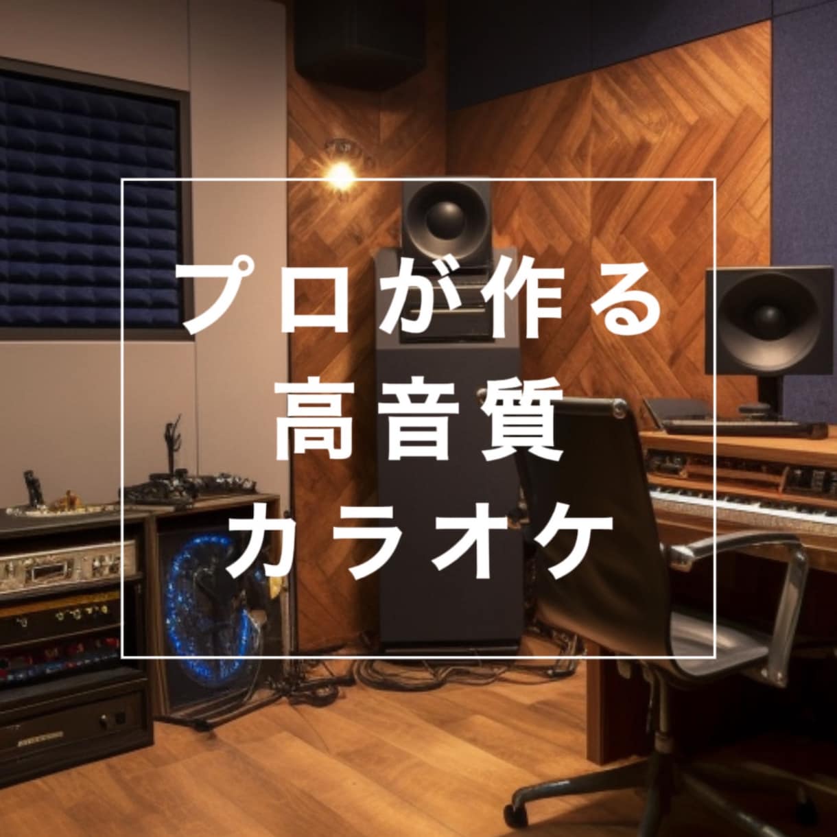 あなたの声に合う歌ってみたカラオケをプロが作ります 歌ってみたに差がつく！SNSに強い音質のカラオケを格安で！ イメージ1