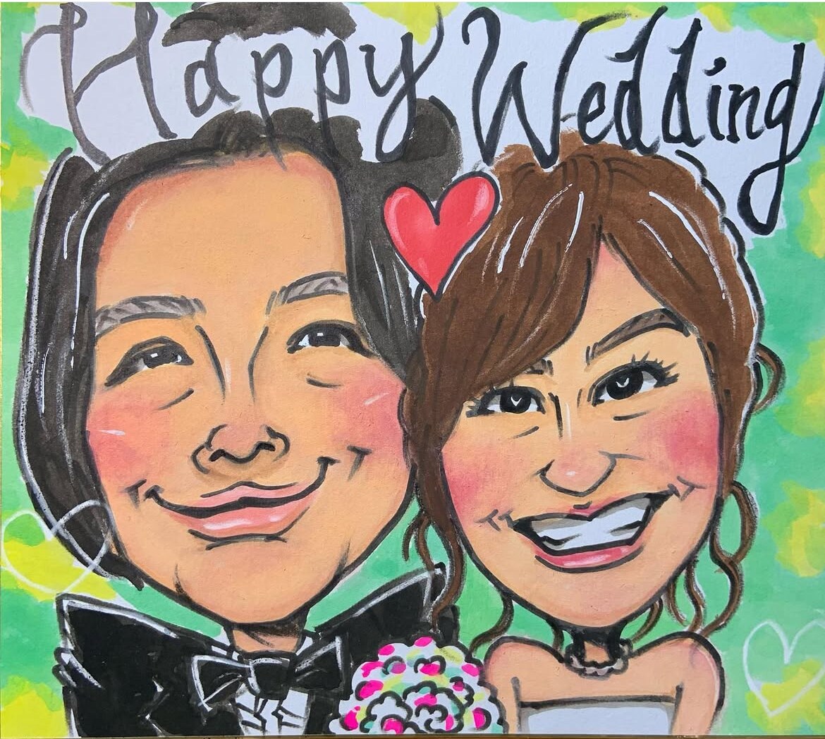 記念日・祝いごとのプレゼント似顔絵を描きます 大切な方への特別なプレゼントをいかがですか イメージ5