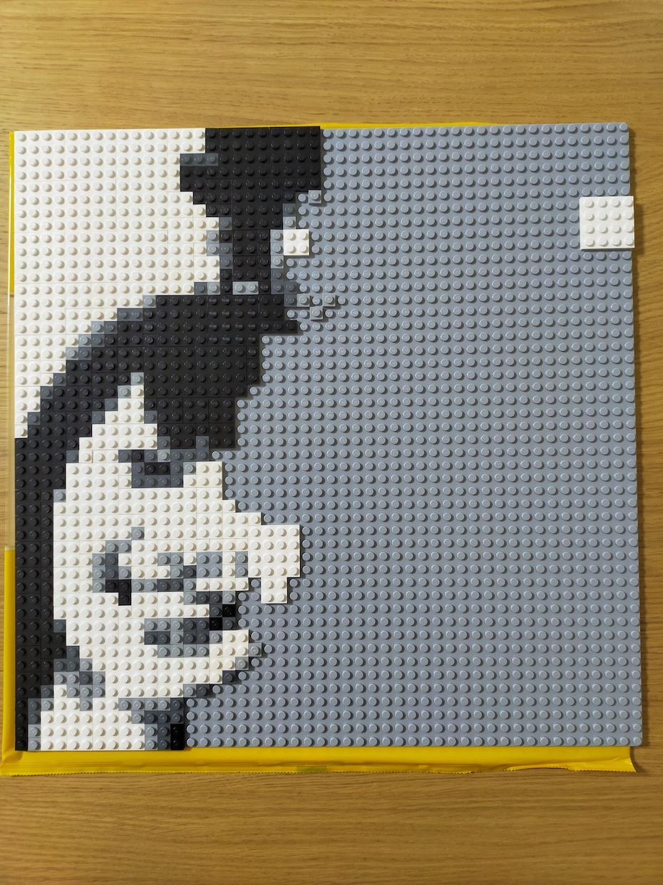 LEGOブロックで似顔絵を制作します あなただけのオリジナル似顔絵LEGOブロック イメージ3