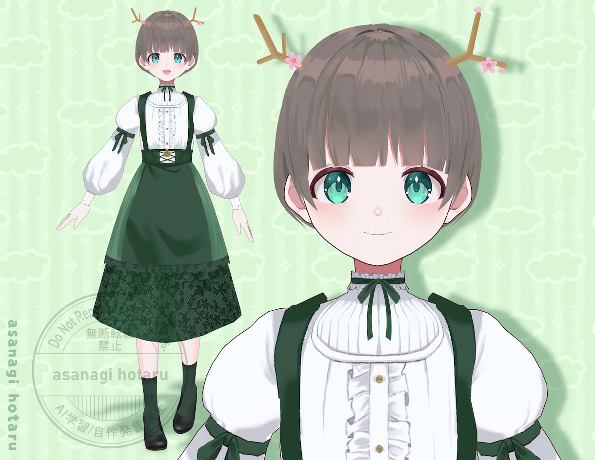 再現可！あなただけのオリジナル3Dモデル制作します VRchatで使用可能！VTuber活動やMMDにも！ イメージ9