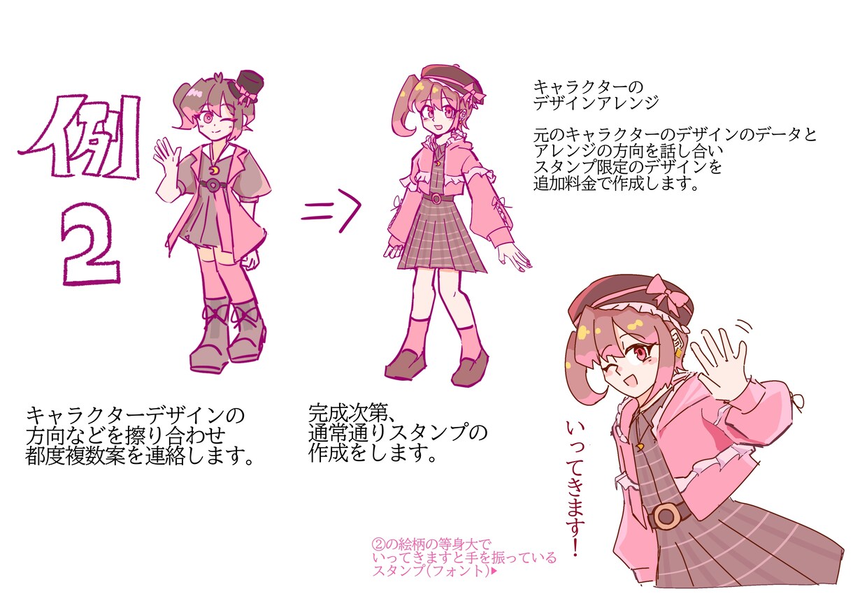 素朴で可愛いLINEスタンプを作成します 商用利用・二次利用可！8個6000円〜 イメージ5