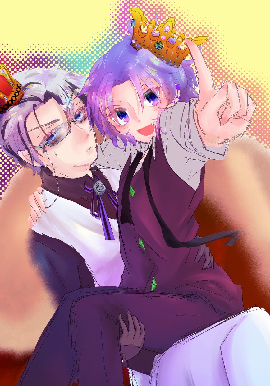 夢絵、アイコンお描き致します カラフル、かわいい雰囲気のイラストをお描き致します イメージ4