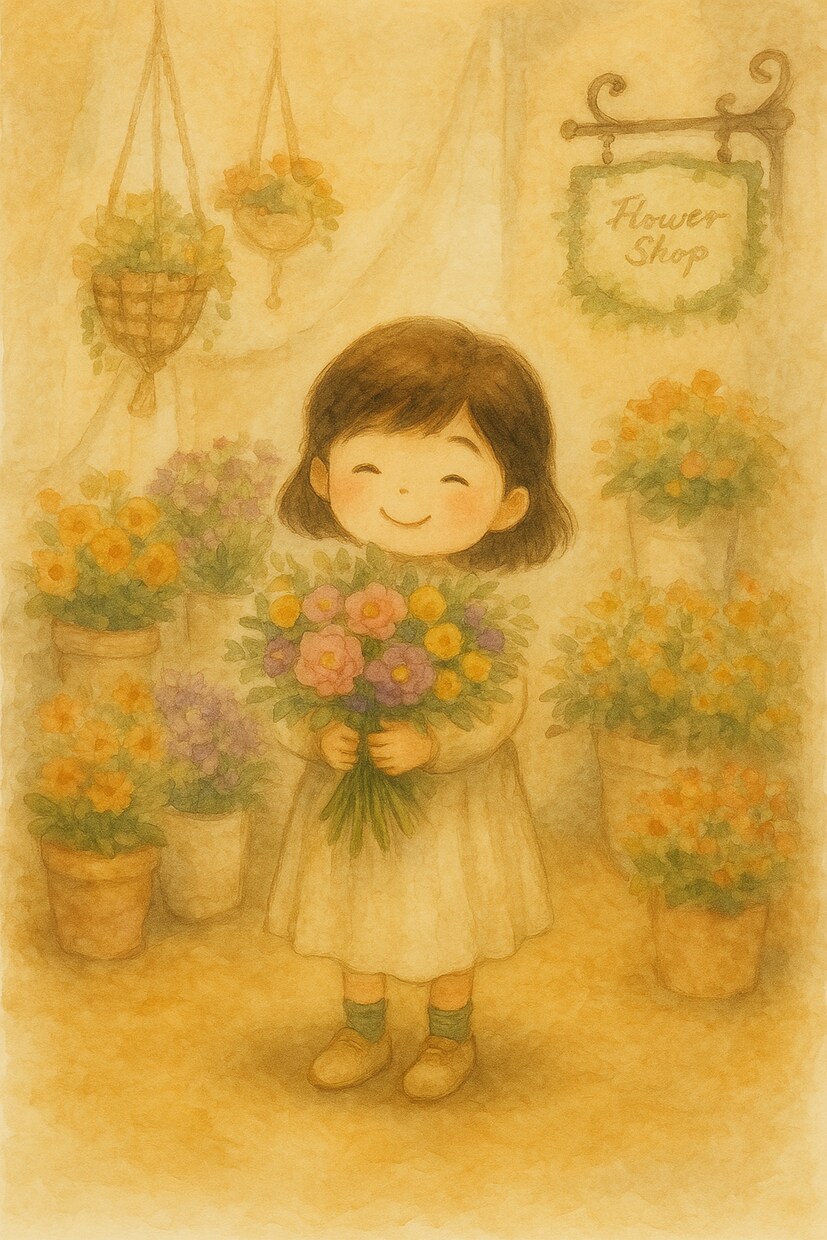絵本風の似顔絵を描きます ふんわり優しいタッチで家族の思い出をカタチに イメージ3