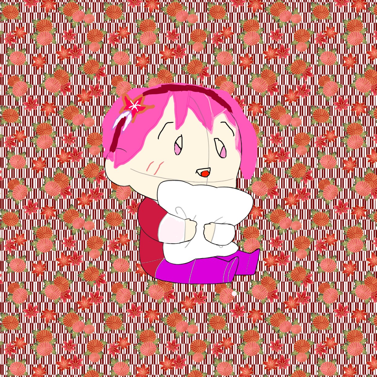 しょしんしゃなのでむずかしくなれてばします オリジナルなお花やミニキャラをがんばります イメージ3
