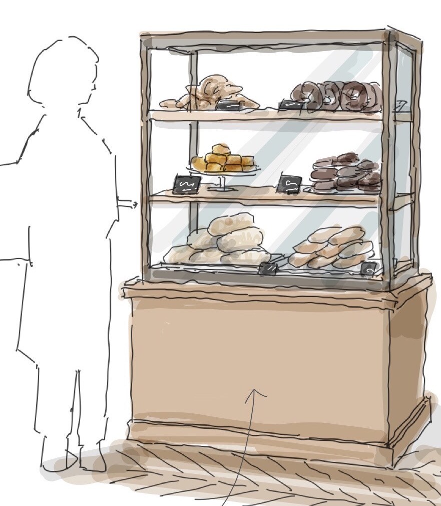 家具の提案、部分パース描きます 造作家具の提案や、雑貨等の提案に イメージ1