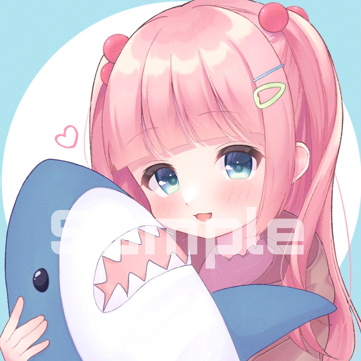 SNSアイコンお描きします あなたのオリジナルキャラをかわいいアイコンに！ イメージ5