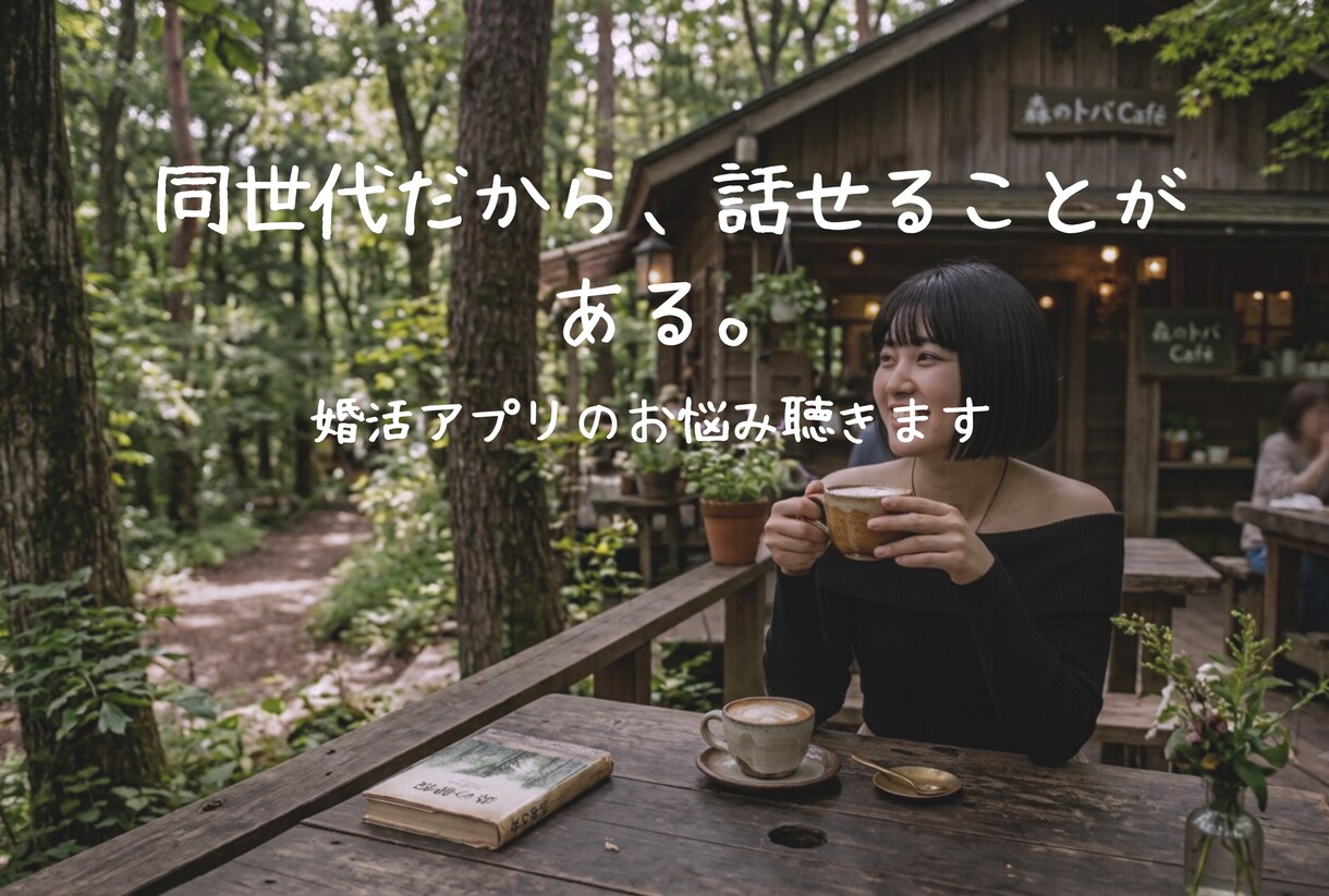 婚活疲れた女性の話、じっくり聞きます なりすまし、既婚者バレ…その痛み、私も知ってます イメージ1
