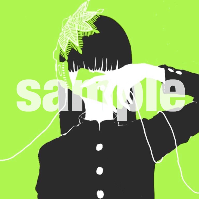ご本人の写真を元にSNS用のアイコンを描きます サブカル風の可愛い絵が好きな方向け イメージ2