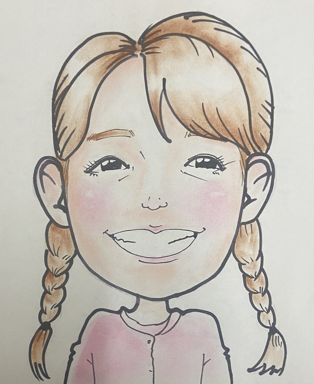 似顔絵で笑顔をお届けします 写真ではない世界で一つの今を思い出に！ イメージ2
