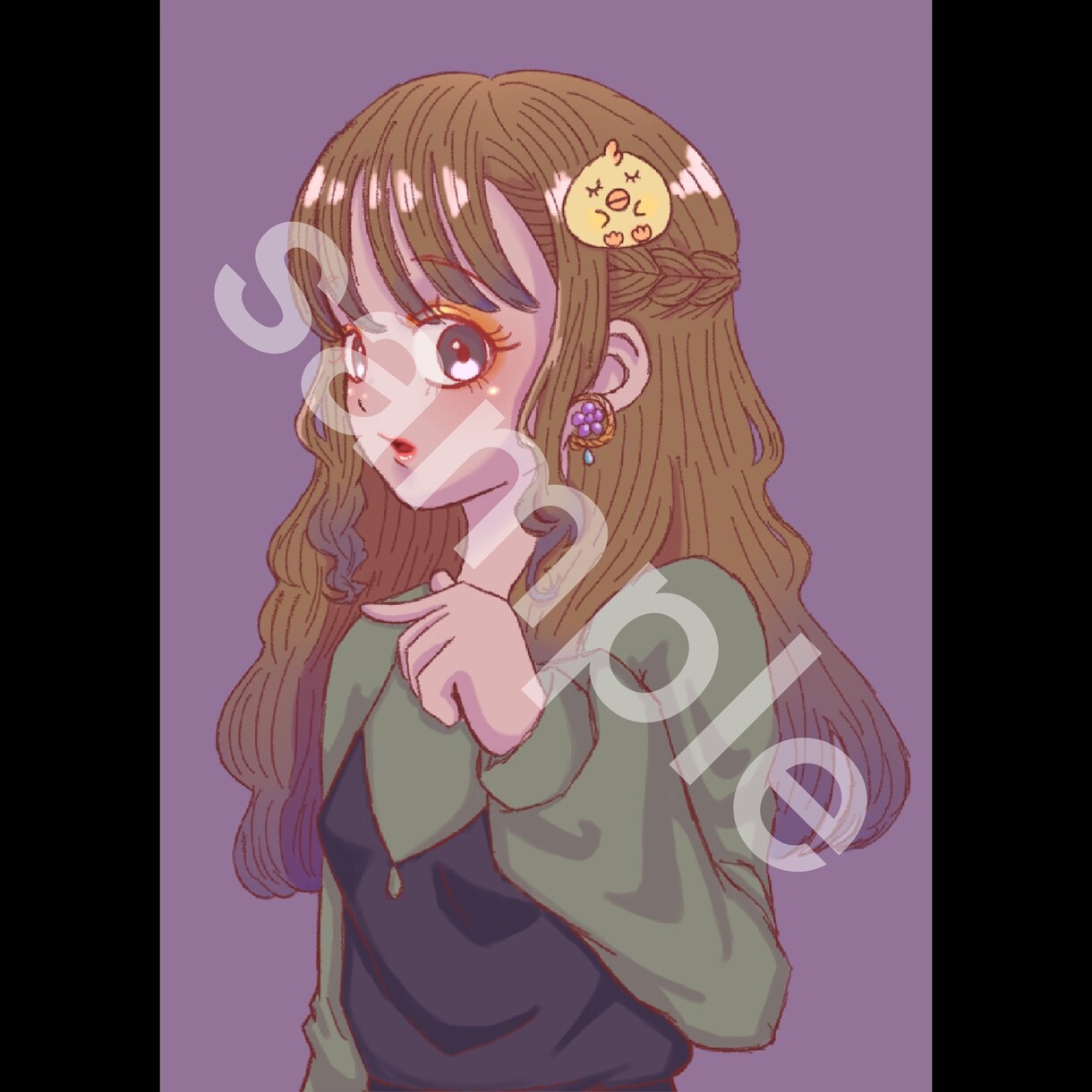 プレゼントにいかがですか？似顔絵かきます 上田の画風でオリジナリティのある似顔絵を制作致します イメージ3