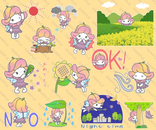 あなたのイラストでLINEスタンプ作ります ☆ご購入前に参考イラスト作成可☆著作権譲渡☆ イメージ2