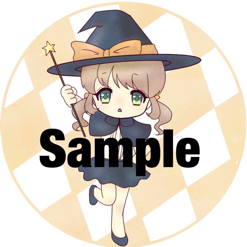 ちびキャラアイコンお描きします ハロウィンアイコンも受け付け中です！ イメージ1