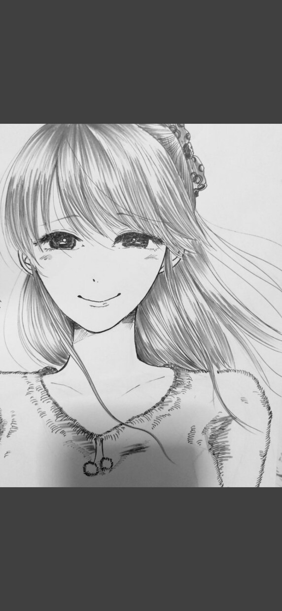 美少女、人物を主に得意としています 瞳の力とアナログの迫力、この世に1枚しかない作品を。 イメージ3