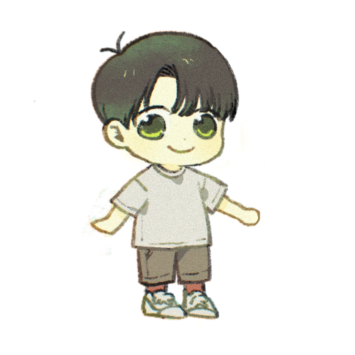 可愛くておしゃれなほんわか　ちびキャラ描きます 似顔絵　オリジナルキャラOK　デフォルメ描かせていただきます イメージ2
