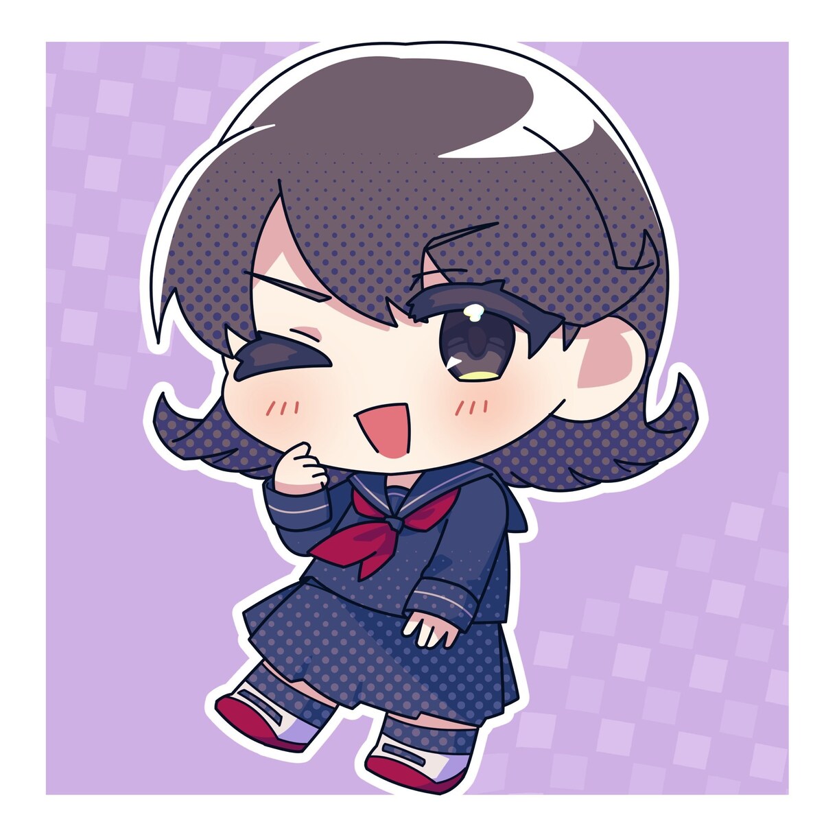 かわいいちびキャラお描きします ワンポイントに使える！かわいいちびキャラ・差分可 イメージ1