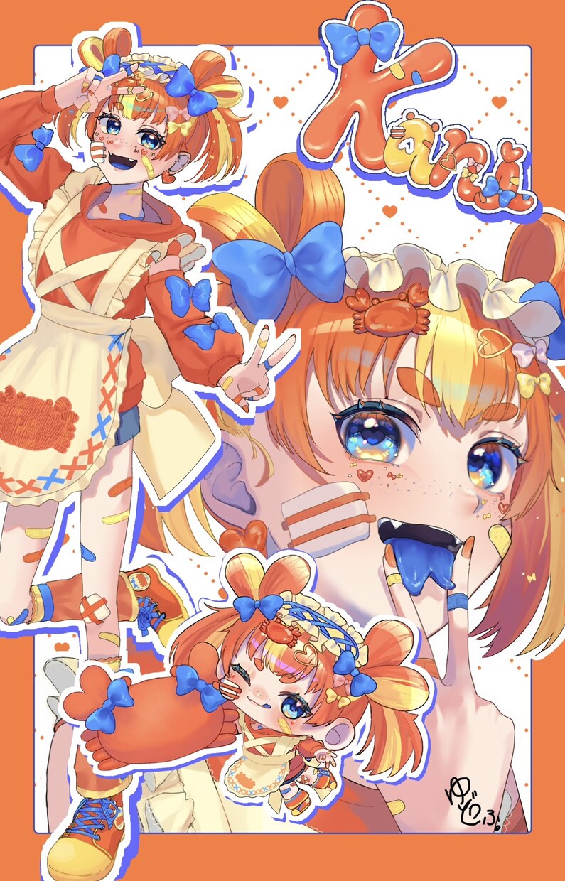 何でもOK❗️安くて速いかわいいイラスト描きます アイコン、歌ってみた、グッズ…貴方だけの用途に合ったイラスト イメージ4
