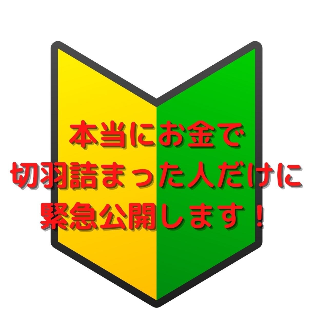 本当にお金に切羽詰まった人だけに緊急公開します こんな方におすすめ！副業で稼げたことがない！副業超初心者！ イメージ1