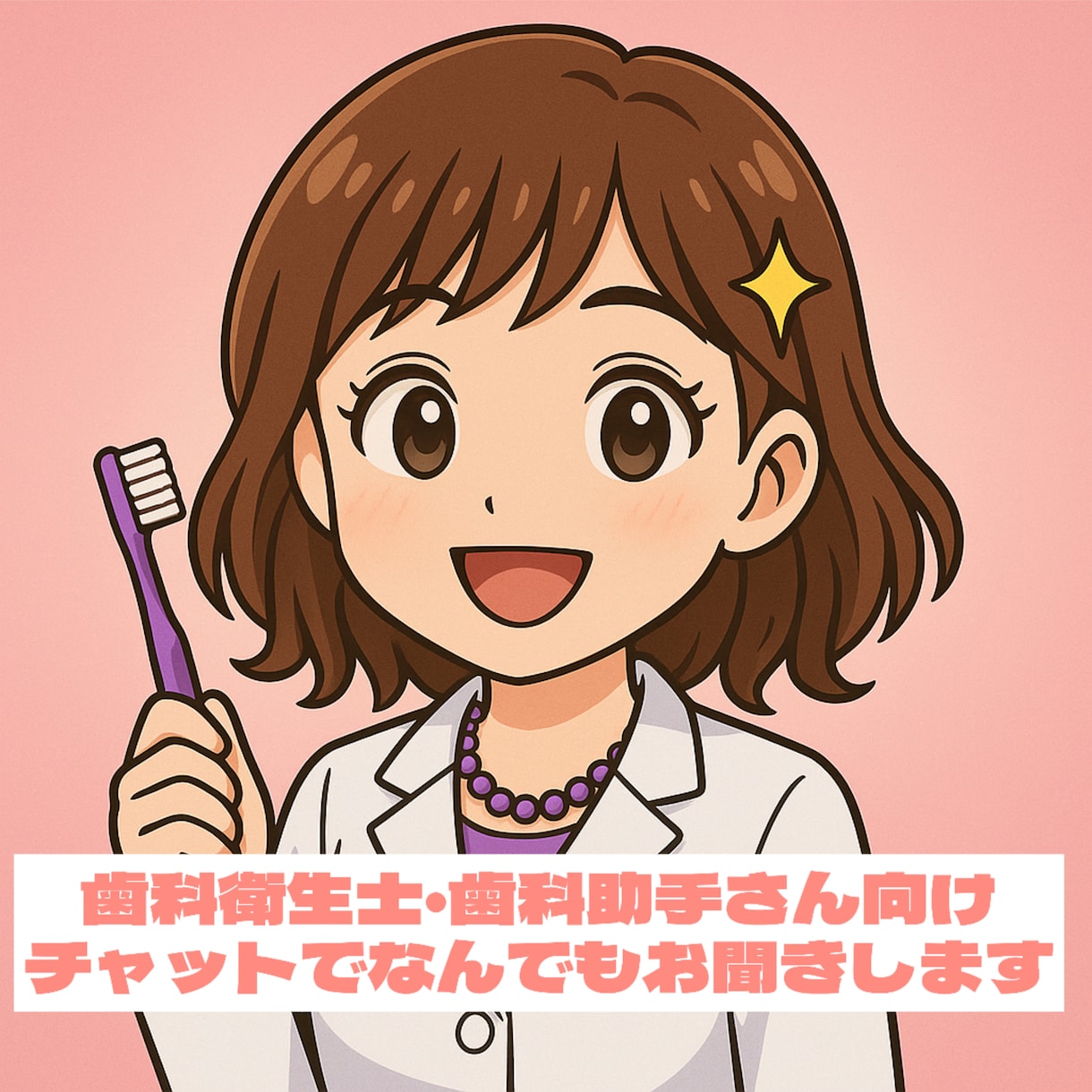 フリーで働く歯科衛生士がお話を聞きます ゆっくりチャットで気持ちを整理しませんか？(*^^*) イメージ1