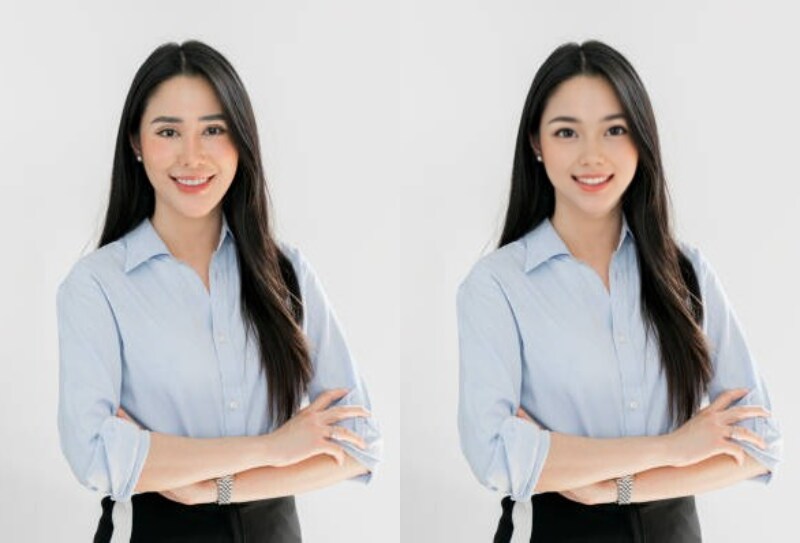 現役プロのレタッチで高品質にレタッチを行います 顔変化/シワをなくしたい/髪色や服装/背景変更が可能です! イメージ5
