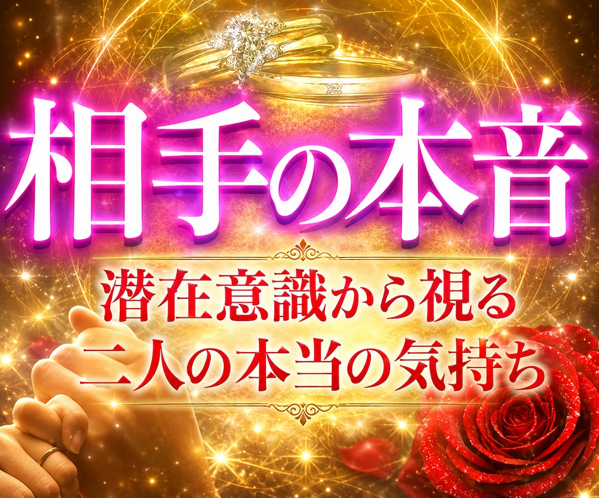 相手の気持ちと本音・二人の恋の未来を深く霊視します 潜在意識から本心・望む関係・今後の流れまで深く読み解きます イメージ1