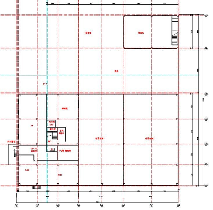 画像をCADデータ化します 平面図の画像をトレースしCADデータに編集します イメージ1